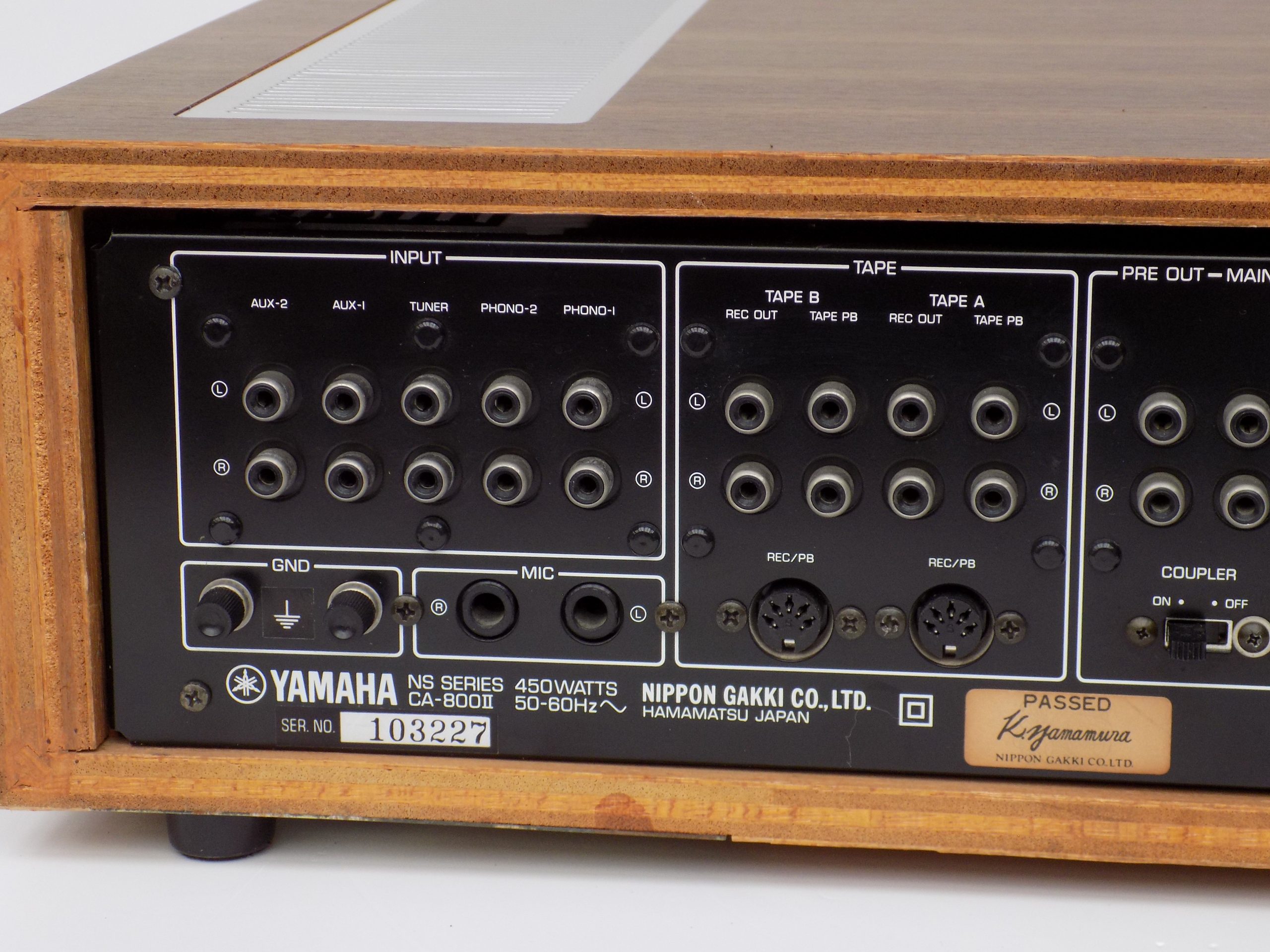 Yamaha CA-800ii Amplifier