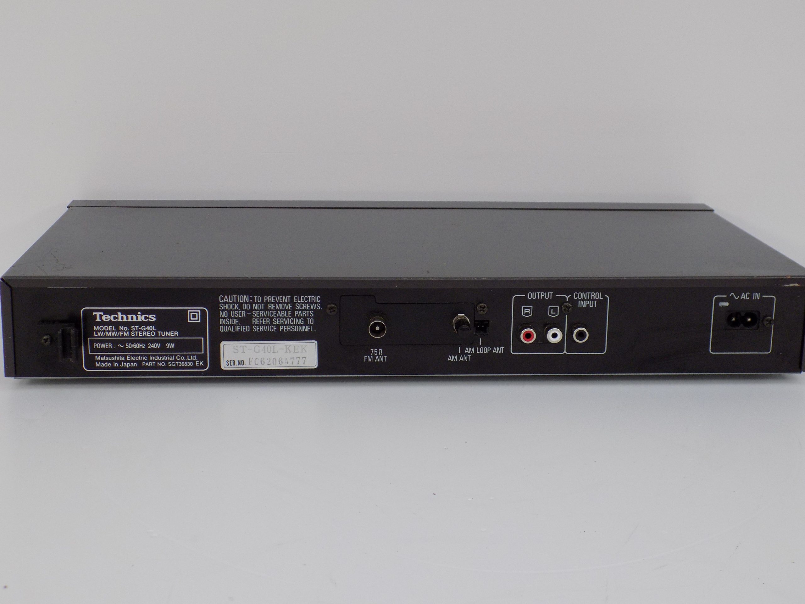 Technics ST-G40L Tuner
