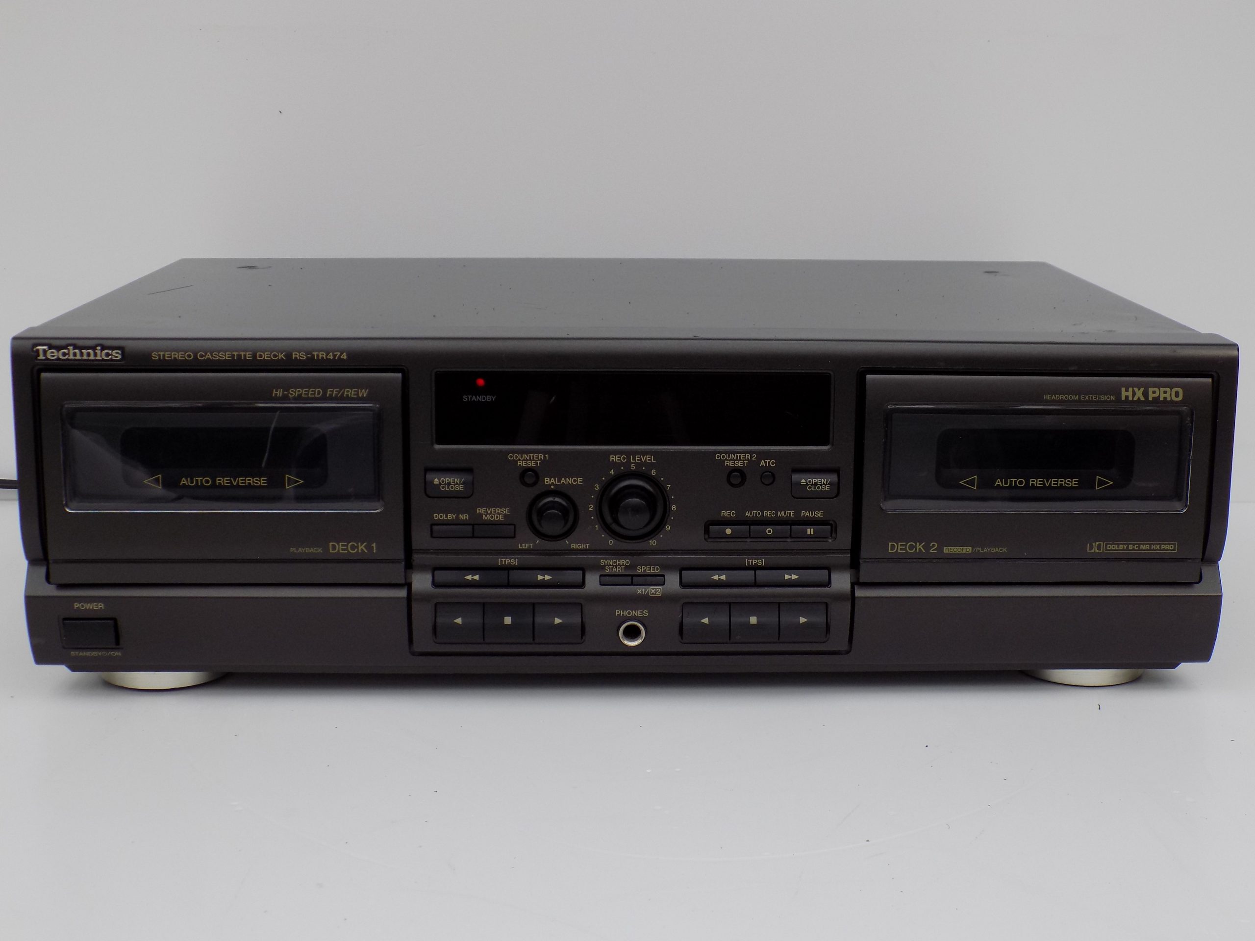 Technics RS-TR474 Cassette deck
