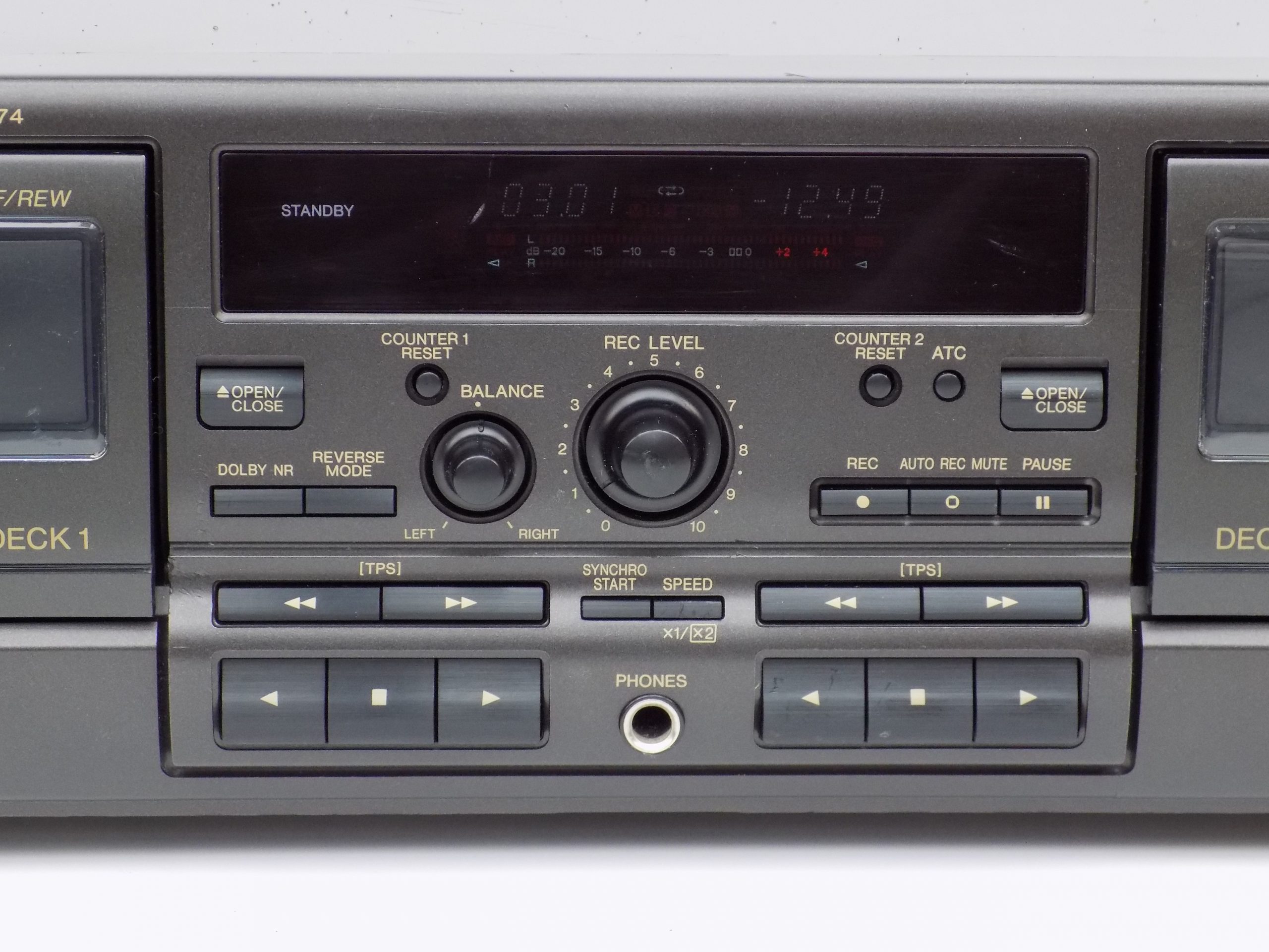 Technics RS-TR474 Cassette deck