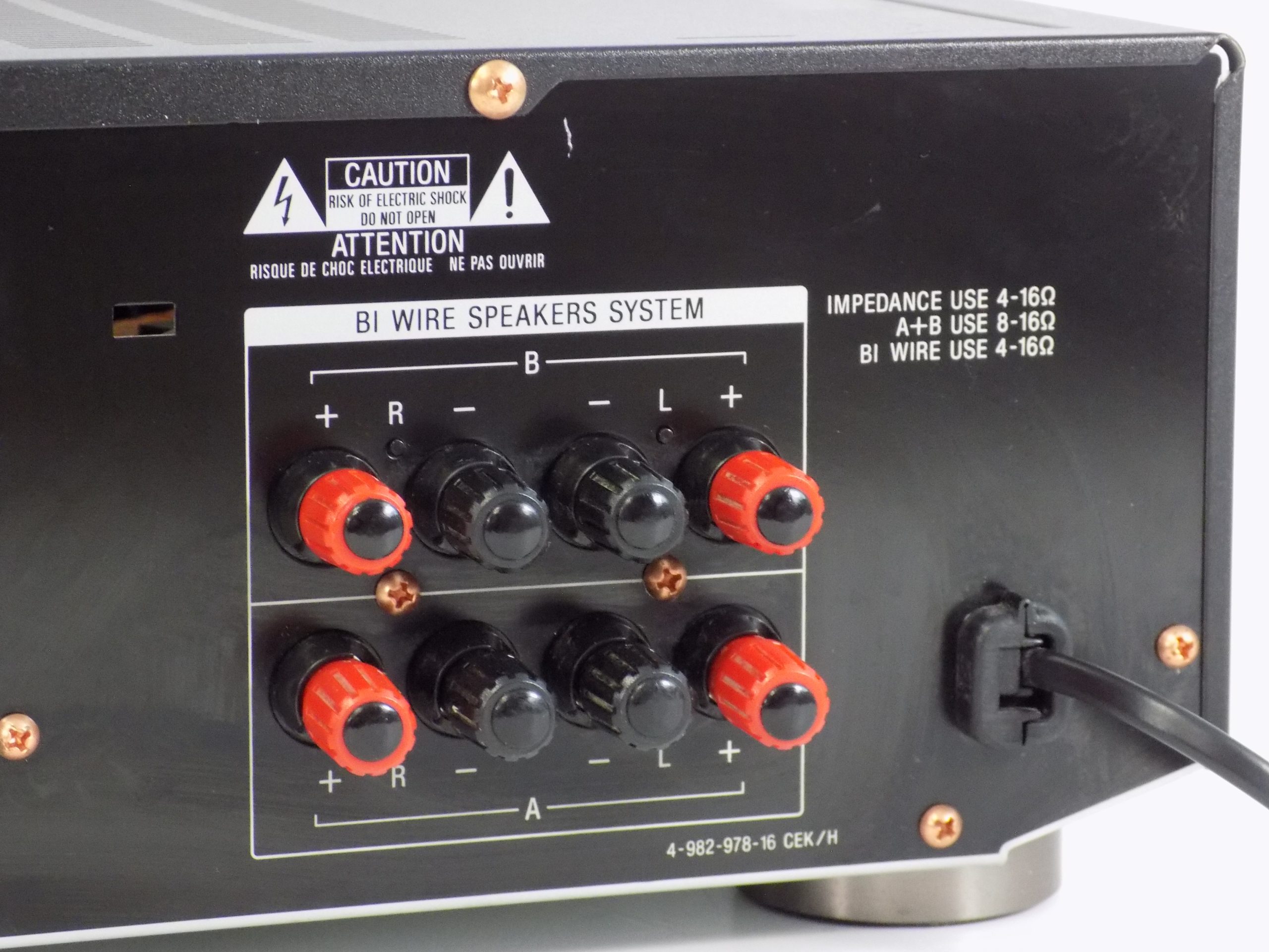 Sony TA-F448E amplifier