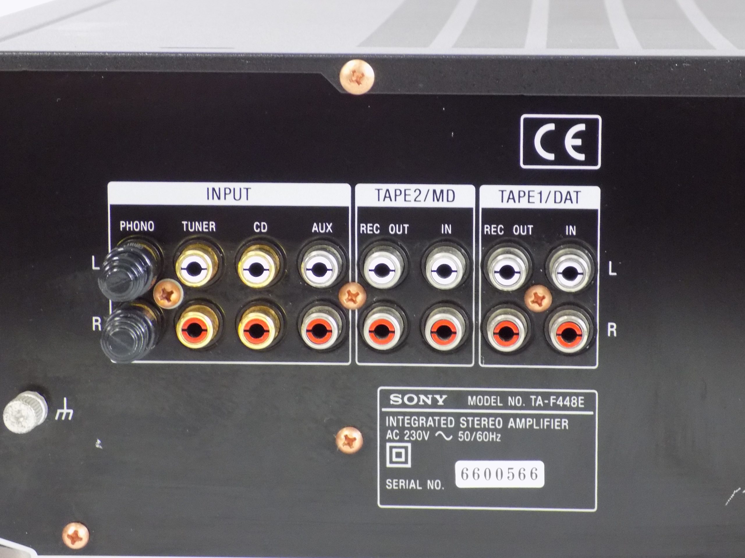 Sony TA-F448E amplifier